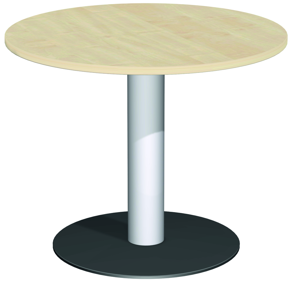Konferenztisch Tellerfuß, Kreisform, feste Höhe, D-900x720 Konferenztisch Tellerfuß, Kreisform, feste Höhe, D-900x720