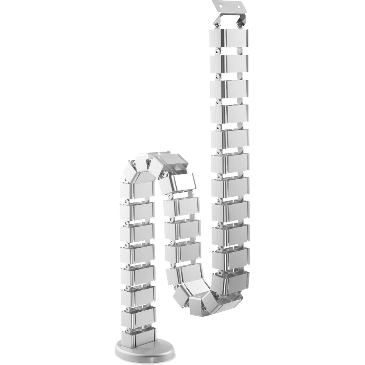 Kabelspirale für Bodenzufuhr, 24 Elemente, Silber Kabelspirale für Bodenzufuhr, 24 Elemente, Silber