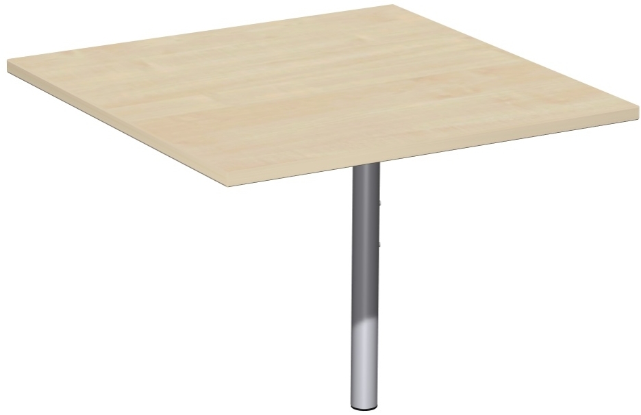 Verkettungsplatte Volleck 90° mit Stützfuß, inkl. Verkettungsmaterial, höhenverstellbar, 800x800x680-820 Verkettungsplatte Volleck 90° mit Stützfuß, inkl. Verkettungsmaterial, höhenverstellbar, 800x800x680-820