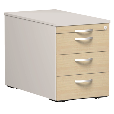 Rollcontainer mit Metall-Schubfächern