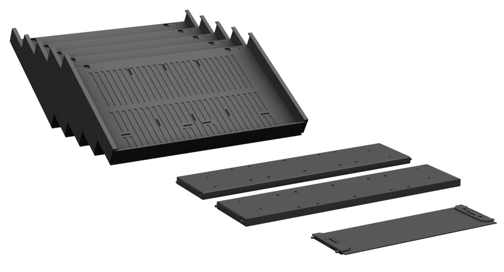 Container-Einrichtungs-Set für Kunststoff-Schubfächer Container-Einrichtungs-Set für Kunststoff-Schubfächer